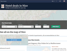 Tablet Screenshot of go-nice-hotels.com